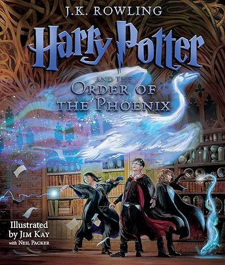 Harry Potter and the Order of the Phoenix: The Illustrated Edition (Harry Potter, Book 5) Hardcover – Illustrated, October 11, 2022